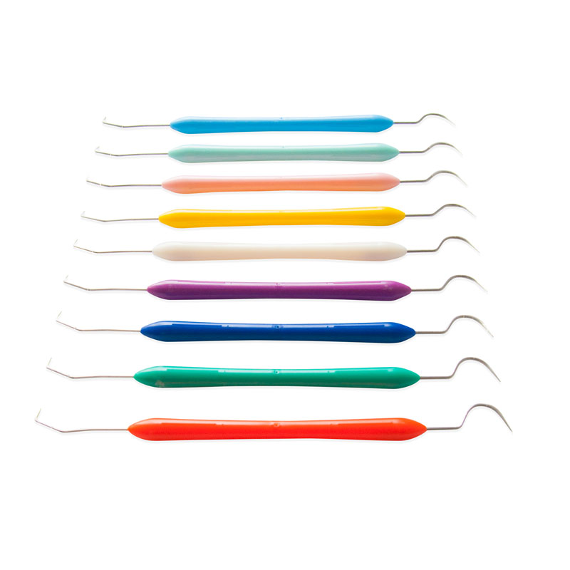 Disposable Dental Plastic Double Ends Probes Double Head Explorer Probes