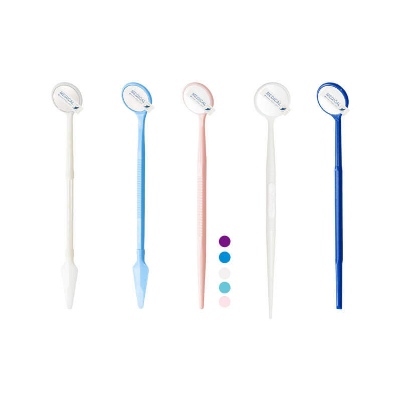 High Standard Oral Mirror Dental White Dental Mirror Disposable Mouth Mirror