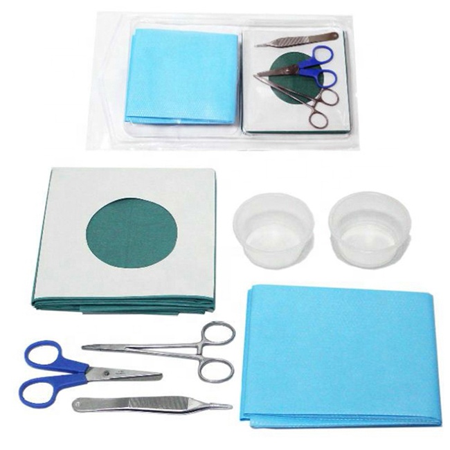 Disposable Basic Procedure Pack / surgical csection pack disposable medical dressing set